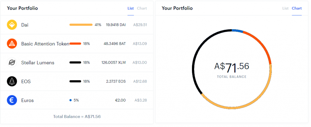 coinbase portfolio not working
